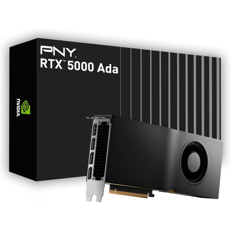Видеокарта PNY Nvidia Quadro RTX 5000 Ada 32GB OEM (VCNRTX5000ADA-SB)