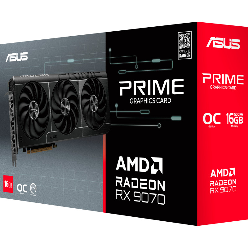 Відеокарта ASUS PRIME-RX9070-O16G