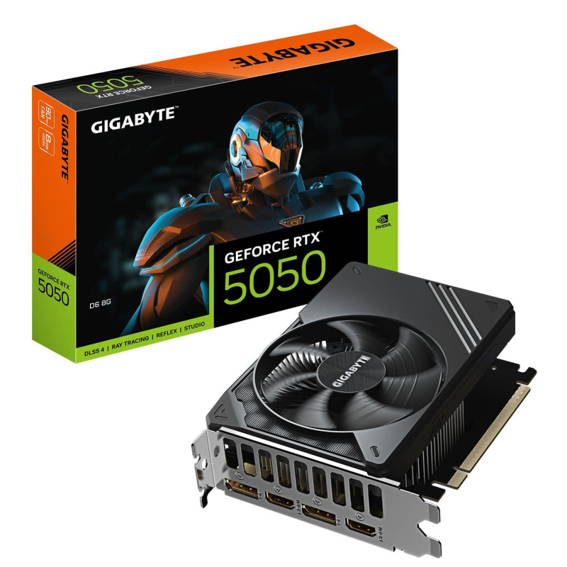 Видеокарта GIGABYTE GeForce RTX 5050 D6 8G (GV-N5050D6-8GD)
