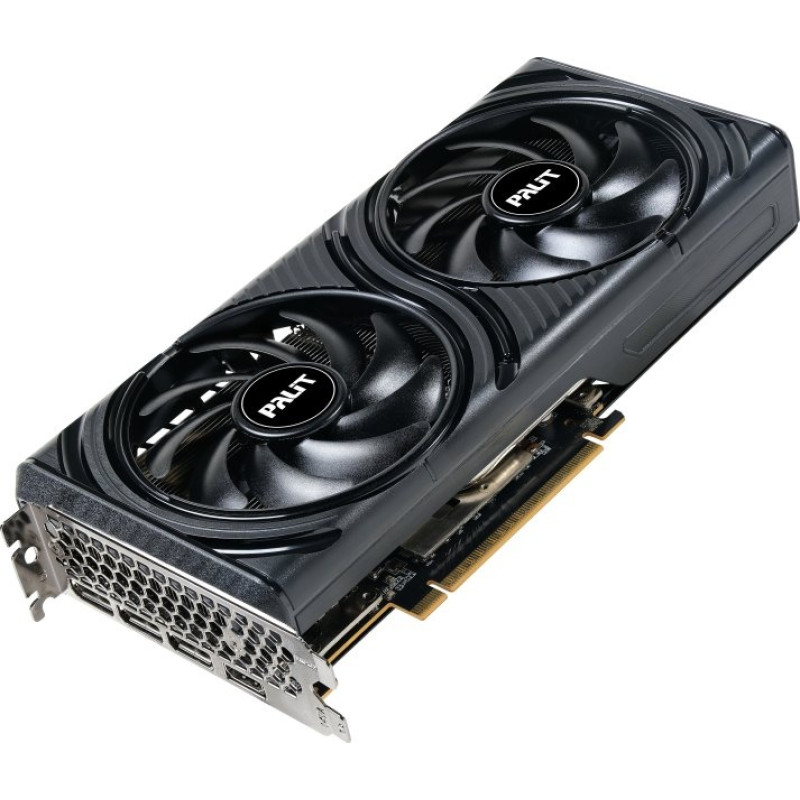Видеокарта Palit PCI-Ex GeForce RTX 5060 Infinity 2 OC 8GB GDDR7 (128bit) (2512/28000) (HDMI, 3 x DisplayPort) (NE75060V19P1-GB2063L)