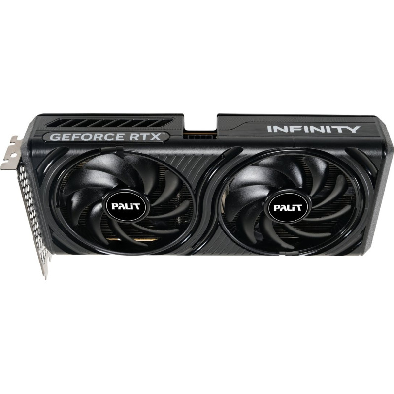 Видеокарта Palit PCI-Ex GeForce RTX 5060 Infinity 2 OC 8GB GDDR7 (128bit) (2512/28000) (HDMI, 3 x DisplayPort) (NE75060V19P1-GB2063L)