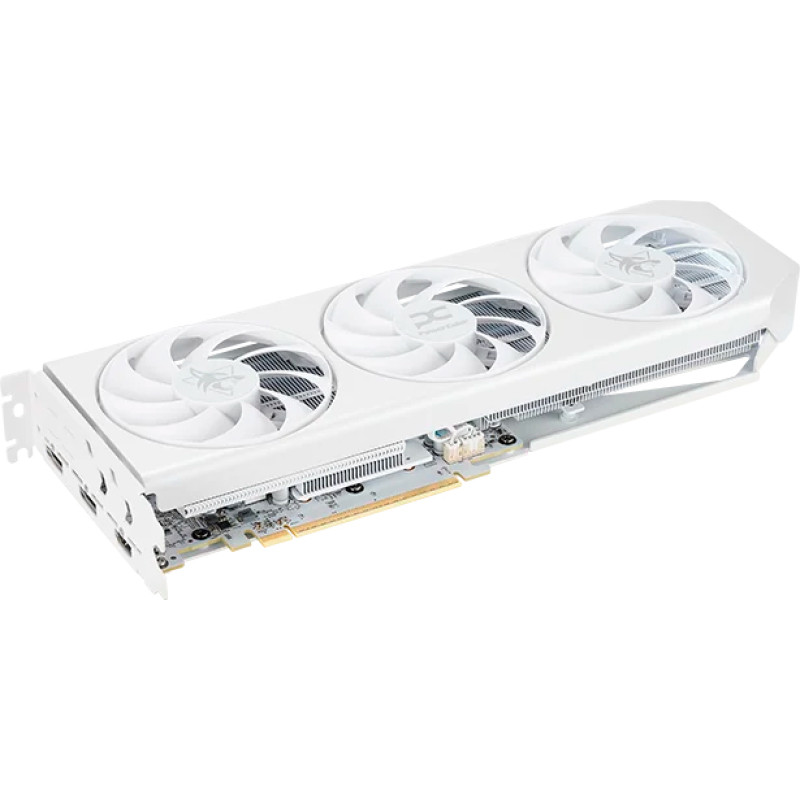 Відеокарта PowerColor Radeon RX 9060 XT 16GB Hellhound Spectral White (RX9060XT 16G-L/OC/WHITE)