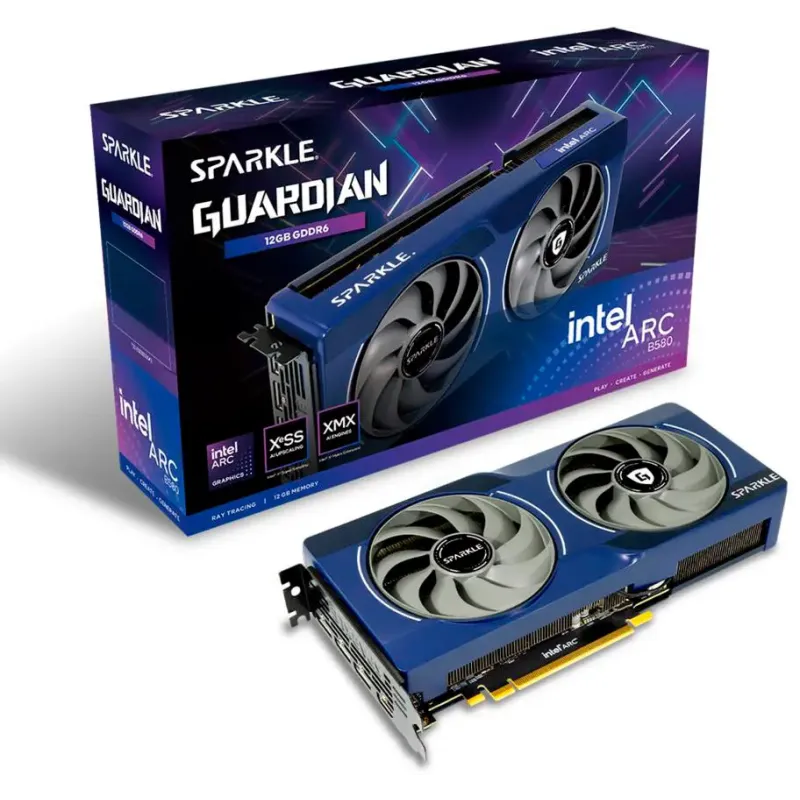 Видеокарта SPARKLE Intel Arc B580 GUARDIAN 12228MB (SB580G-12G)