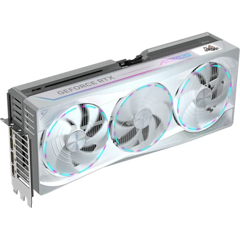 Відеокарта GIGABYTE AORUS GeForce RTX 5090 MASTER ICE 32G (GV-N5090AORUSM ICE-32GD)