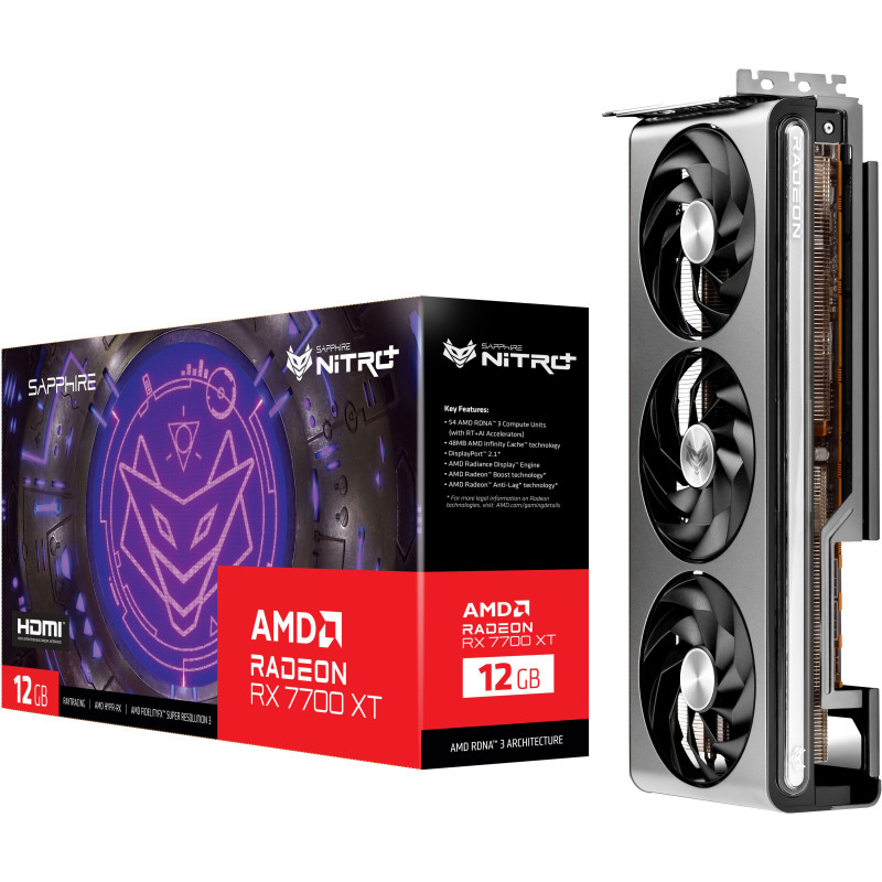 Sapphire Radeon RX 7700 XT 12GB NITRO+ (11335-02-20G)