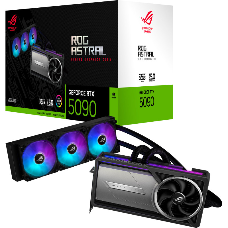 Відеокарта ASUS ROG-ASTRAL-LC-RTX5090-32G-GAMING