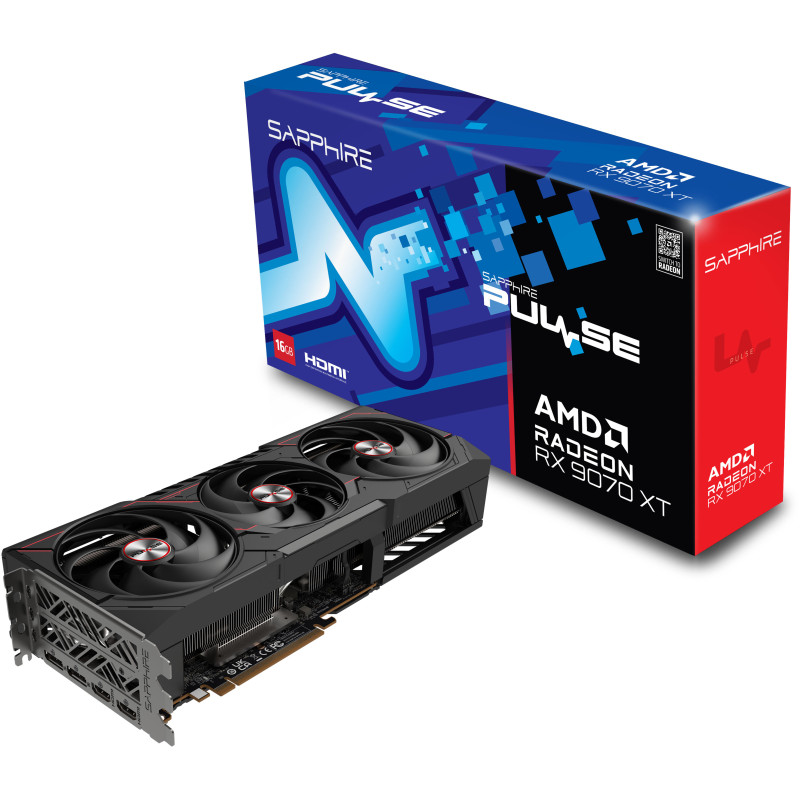 Sapphire Radeon RX 9070 XT 16GB PULSE (11348-03-20G)