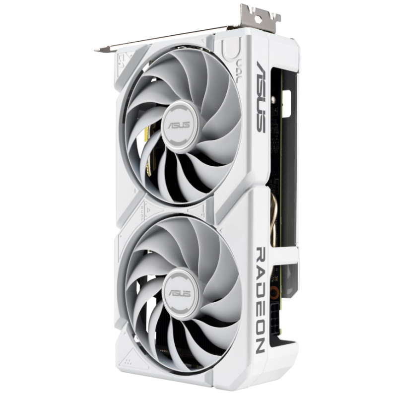 Видеокарта ASUS DUAL-RX9060XT-16G-WHITE