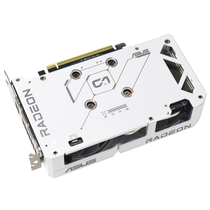 Видеокарта ASUS DUAL-RX9060XT-16G-WHITE