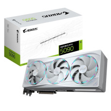Відеокарта GIGABYTE AORUS GeForce RTX 5090 STEALTH ICE 32G (GV-N5090AORUSST ICE-32GD)