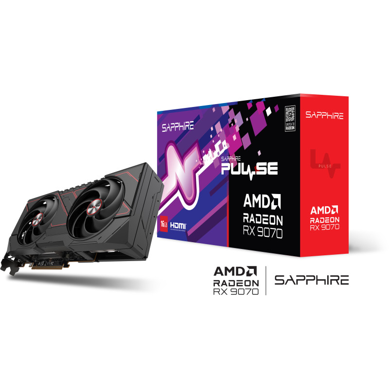 Видеокарта Sapphire Radeon RX 9070 16GB PULSE (11349-03)