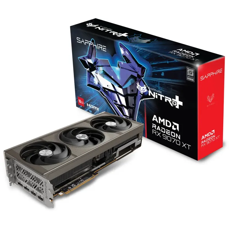 Відеокарта Sapphire Radeon RX 9070 XT 16GB NITRO+ (11348-01)