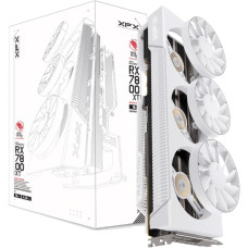 XFX Radeon RX 7800 XT Magnetic Air Gaming Arctic Quicksilver White (RX-78TMAIRW9)