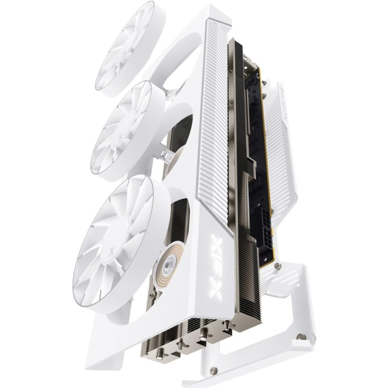XFX Radeon RX 7800 XT Magnetic Air Gaming Arctic Quicksilver White (RX-78TMAIRW9)