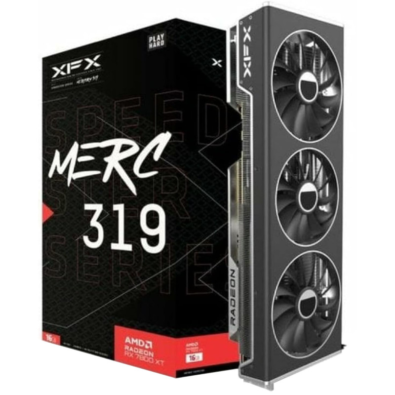 XFX Radeon RX 7800 XT Speedster MERC 319 BLACK Edition (RX-78TMERCB9)