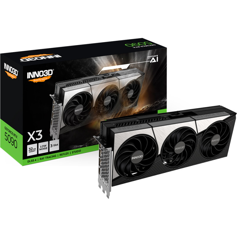 Відеокарта INNO3D GeForce RTX 5090 X3 (N50903-32D7-17593928)