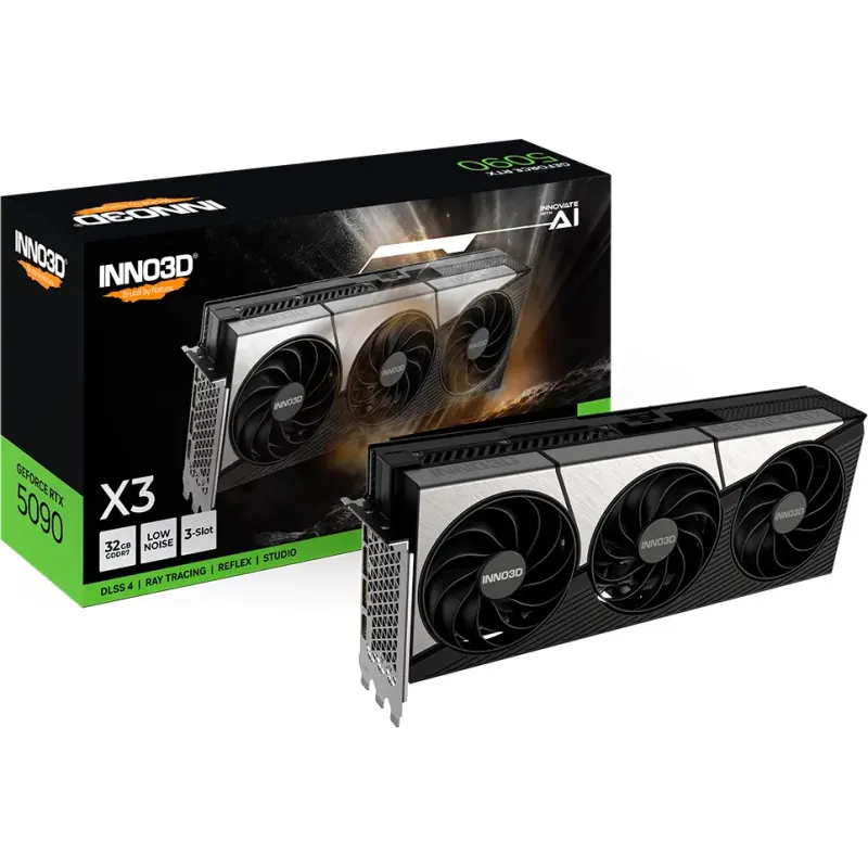 Видеокарта INNO3D GeForce RTX 5090 X3 (N50903-32D7-17593928)