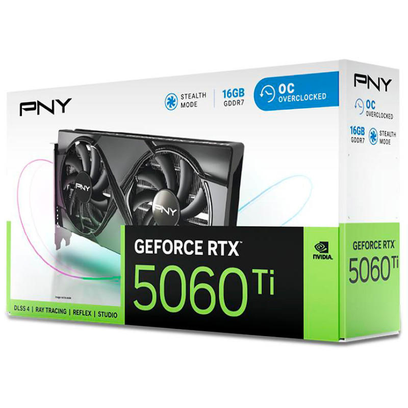Видеокарта PNY GeForce RTX 5060 Ti VCG5060T16DFXPB1-O