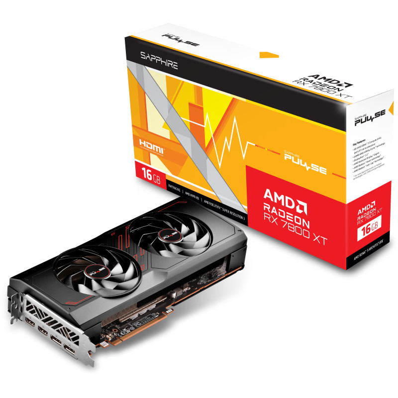 Sapphire Radeon RX 7800 XT 16GB PULSE (11330-02-20G)