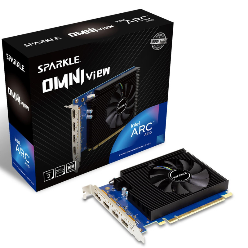 Sparkle Intel Arc A310 Omni View 4 GB (1A1-S00424000G, SA310F-4G)