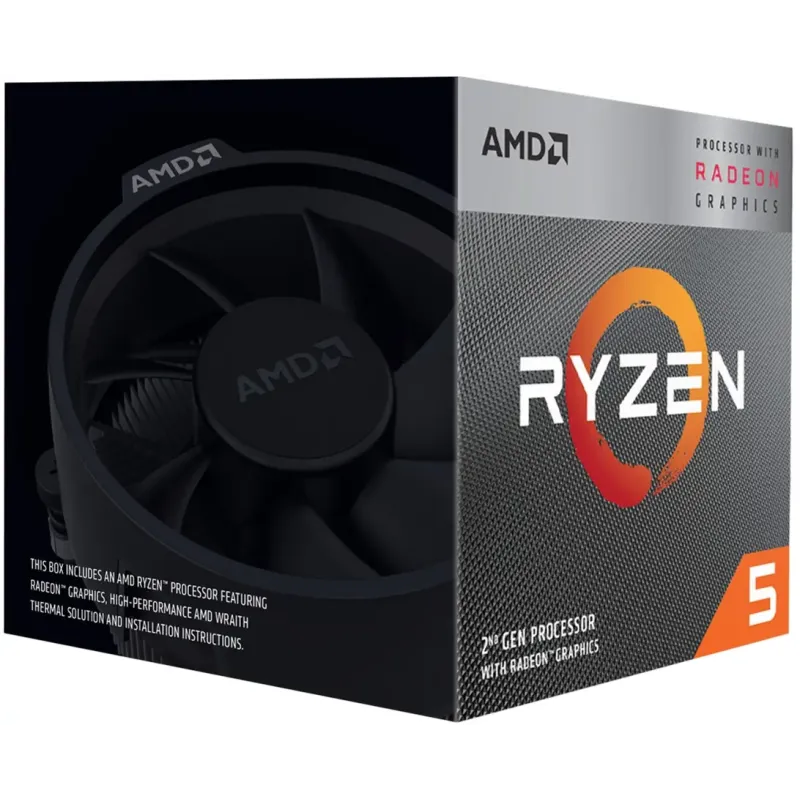 Процессор AMD Ryzen 5 3400G (YD3400C5FHSBX)