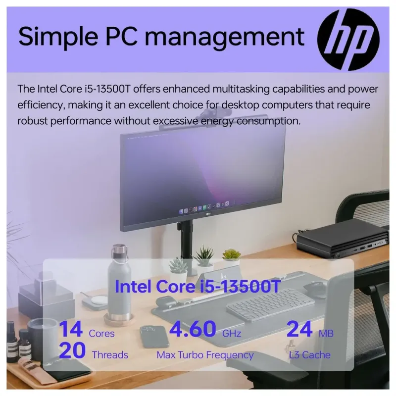 Настольный компьютер HP Pro 400-G9 Mini (884V0EA)