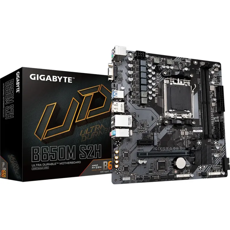 Материнская плата Gigabyte  B650M S2H