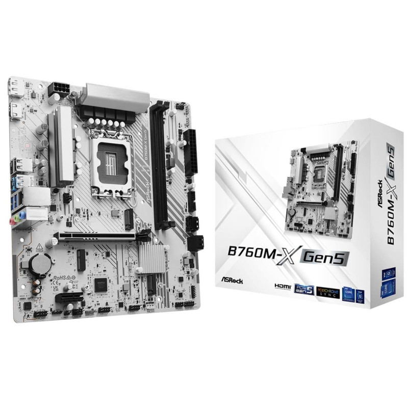 Материнська плата ASRock B760M-X GEN5