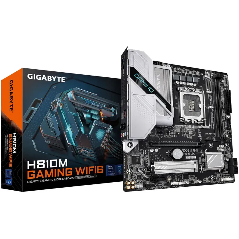 Материнская плата GIGABYTE H810M GAMING WIFI6