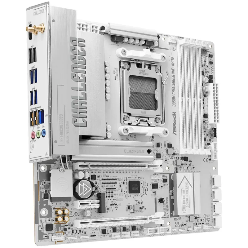 Материнская плата ASRock B850M CHALLENGER WIFI WHITE