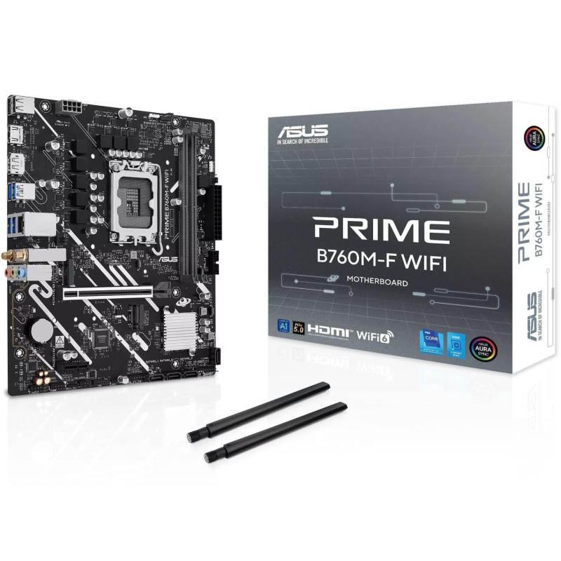 Материнська плата ASUS PRIME B760M-F WIFI