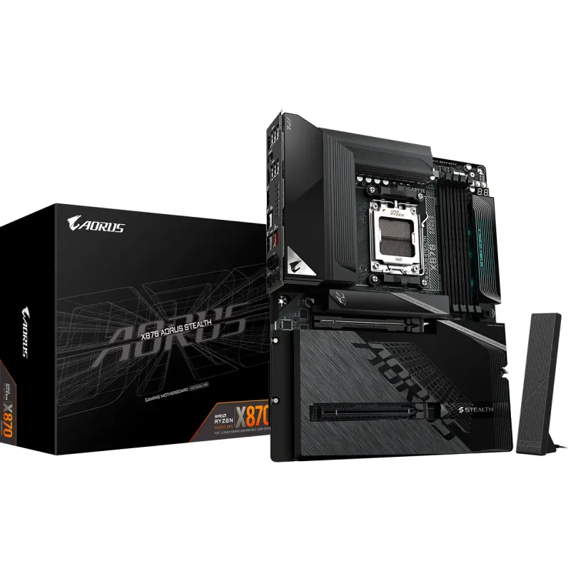 Материнская плата GIGABYTE X870 AORUS STEALTH