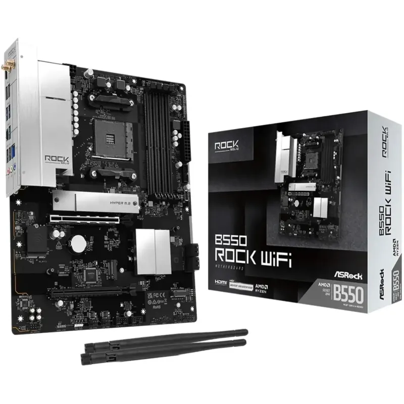 Материнська плата ASRock B550 ROCK WIFI