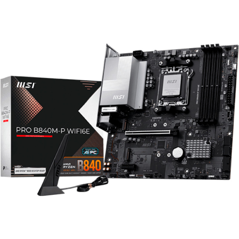 MSI PRO B840M-P WIFI6E