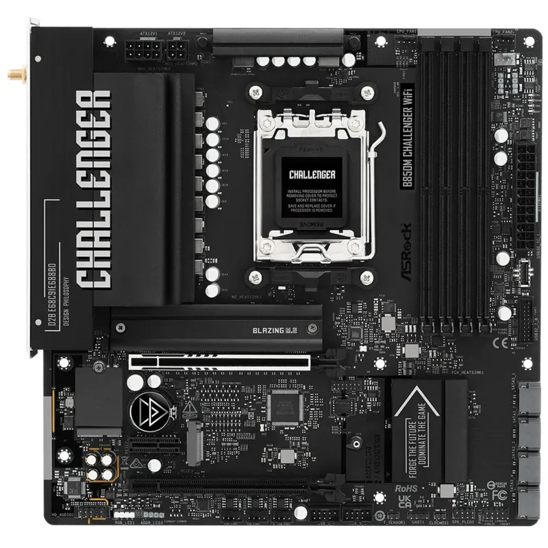 Материнська плата ASRock B850M CHALLENGER WIFI