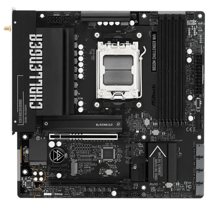 Материнська плата ASRock B850M CHALLENGER WIFI