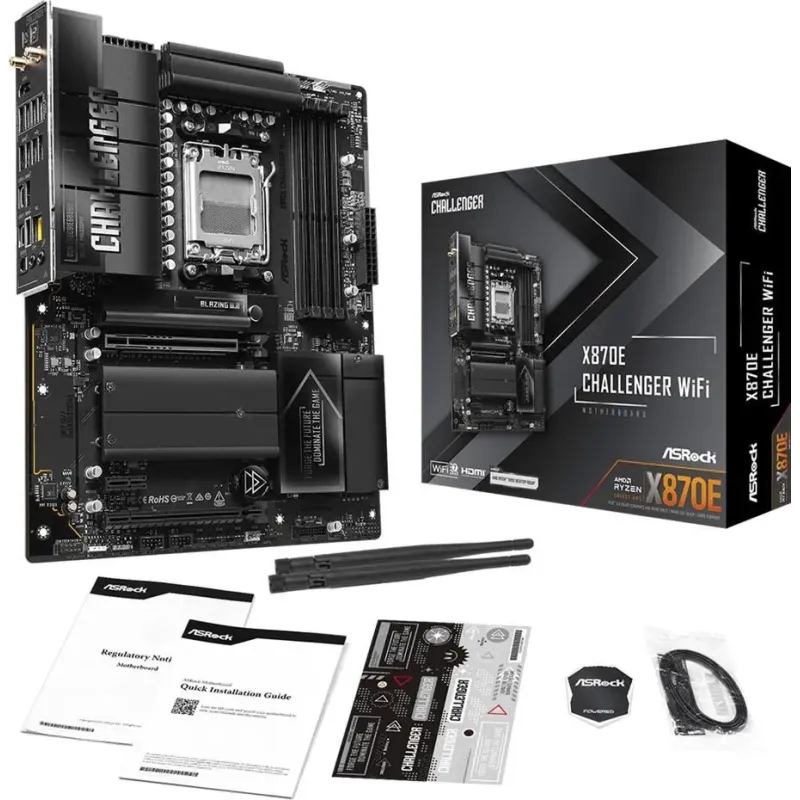 Материнська плата ASRock X870E CHALLENGER WIFI