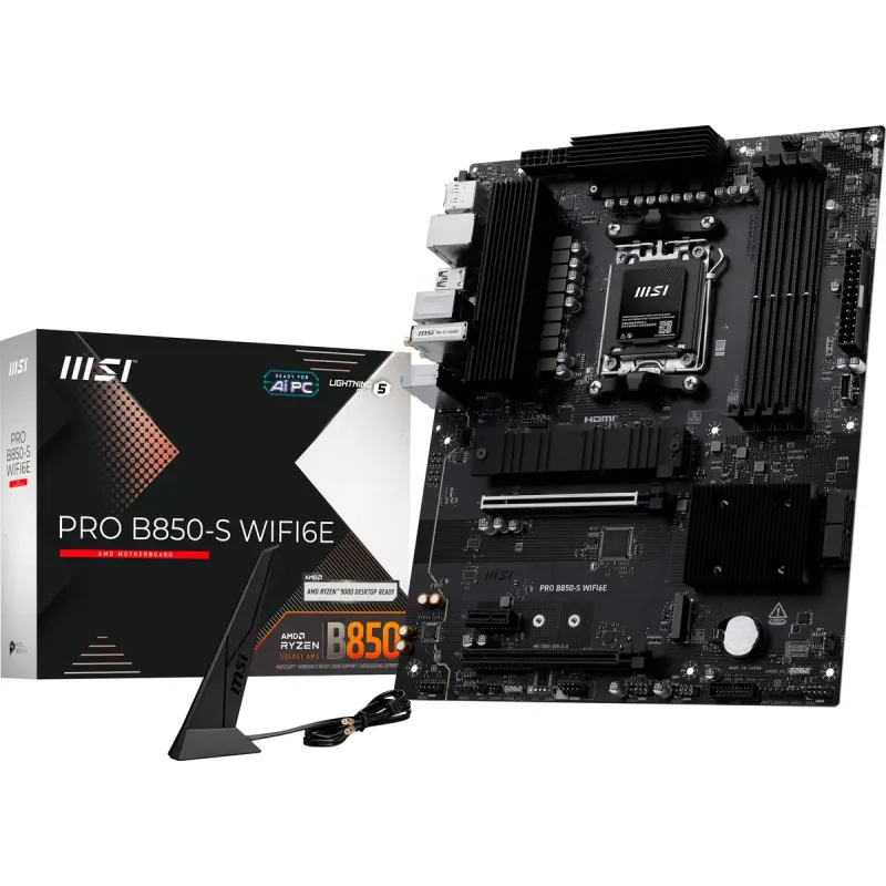 Материнская плата MSI PRO B850-S WIFI6E