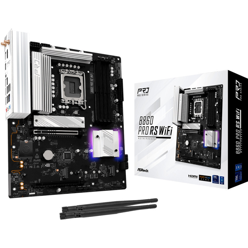 Материнская плата ASROCK B860 PRO RS WIFI