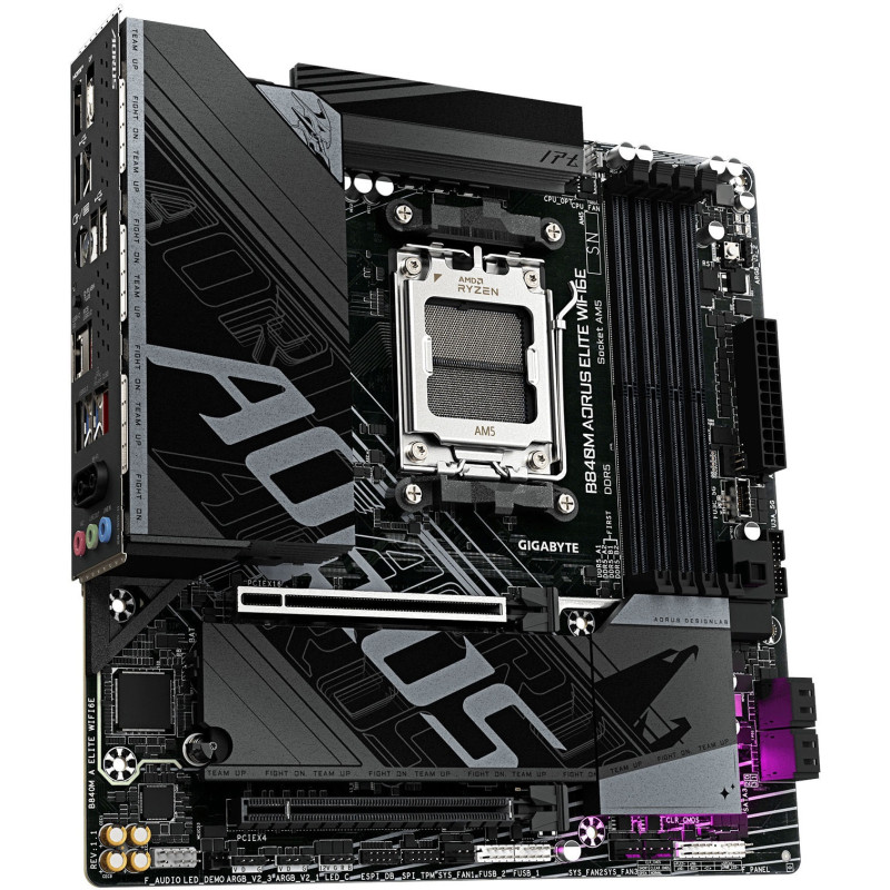Материнська плата GIGABYTE B840M AORUS ELITE WIFI6E