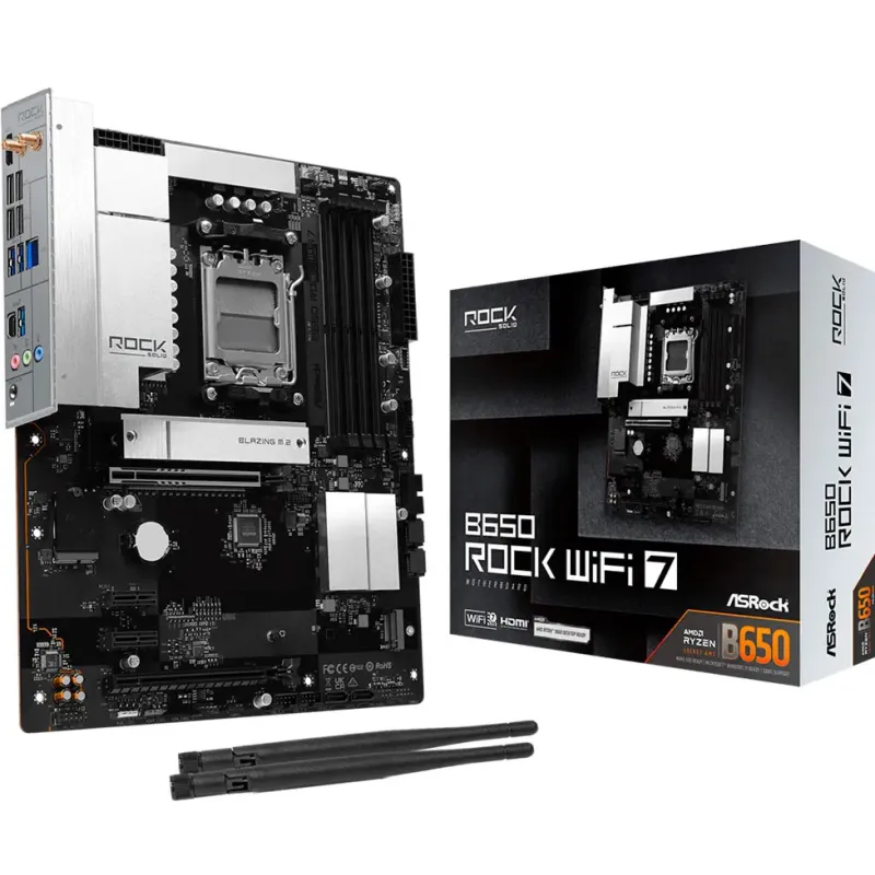 Материнская плата ASRock B650 ROCK WIFI 7