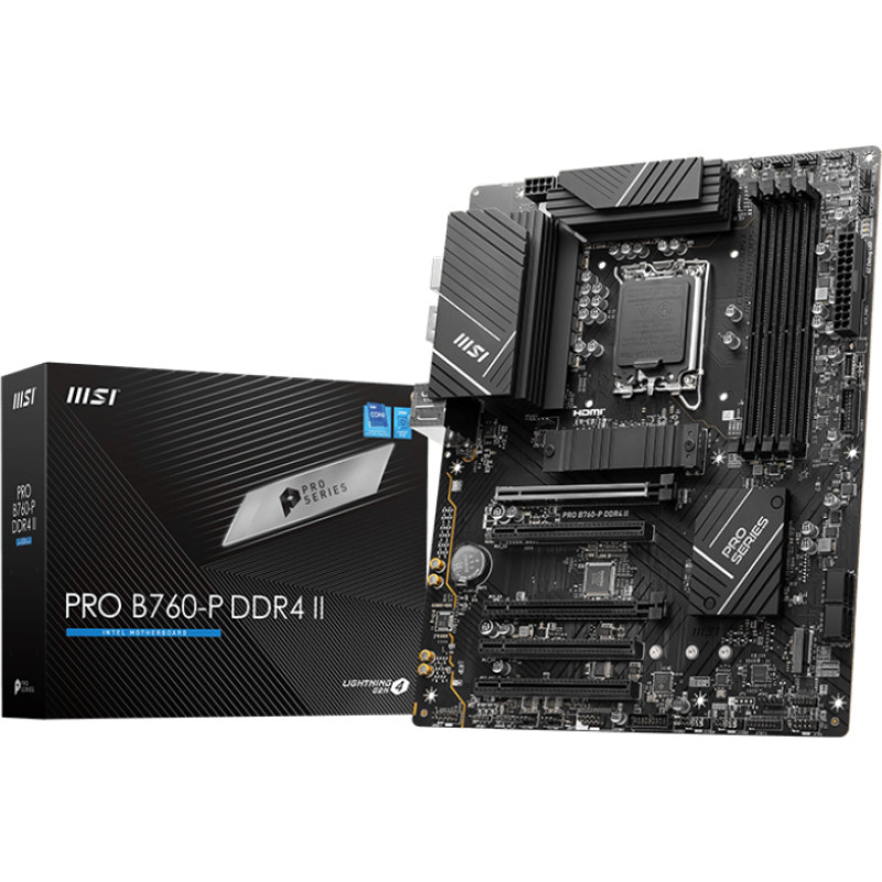 MSI PRO B760-P DDR4 II (911-7E29-001)