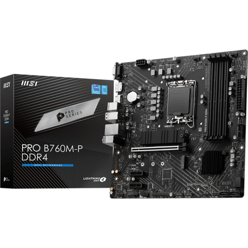 MSI PRO B760M-P DDR4 (911-7E02-001)