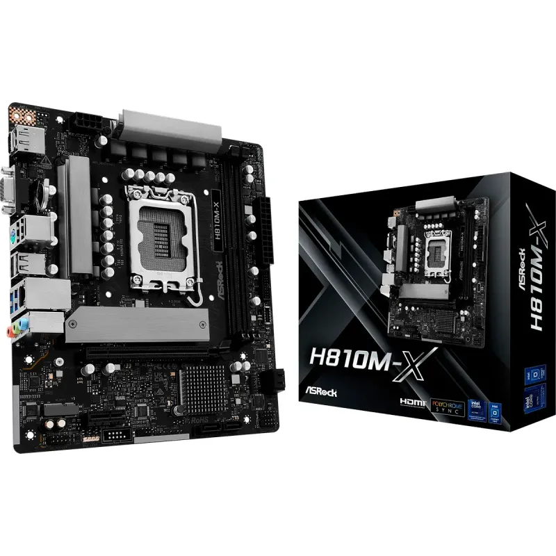 Материнська плата ASRock H810M-X