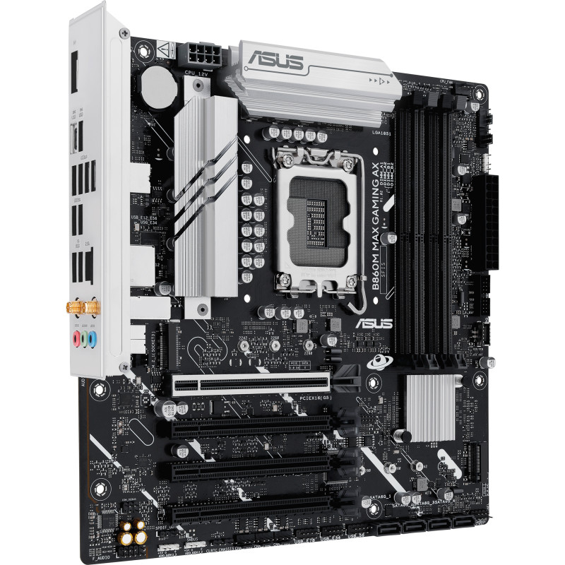 Материнська плата ASUS B860M MAX GAMING AX (90MB1JZ0-M0EAY0)