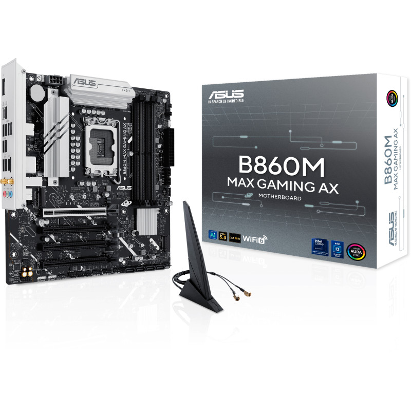 Материнська плата ASUS B860M MAX GAMING AX (90MB1JZ0-M0EAY0)