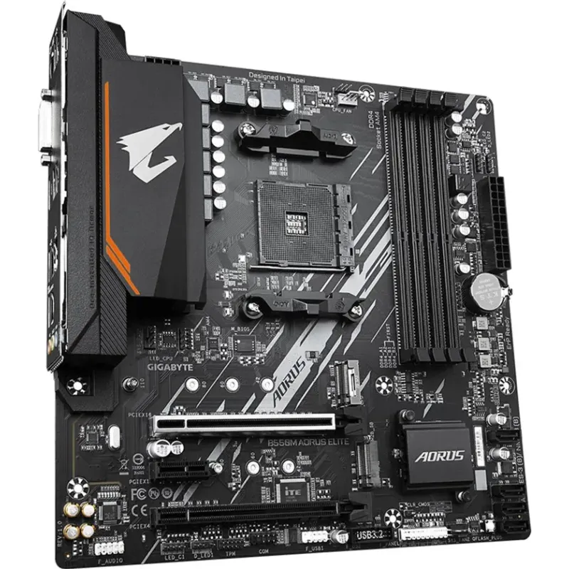 Материнская плата GIGABYTE B550M AORUS ELITE