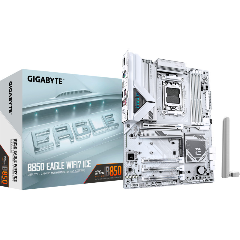 Материнська плата GIGABYTE B850 EAGLE WIFI7 ICE