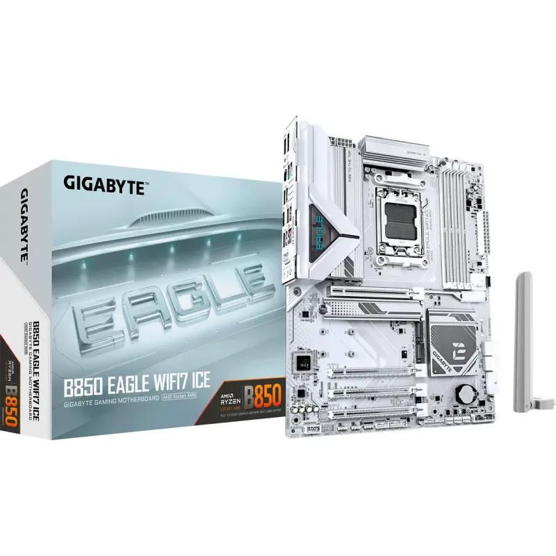 Материнская плата GIGABYTE B850 EAGLE WIFI7 ICE