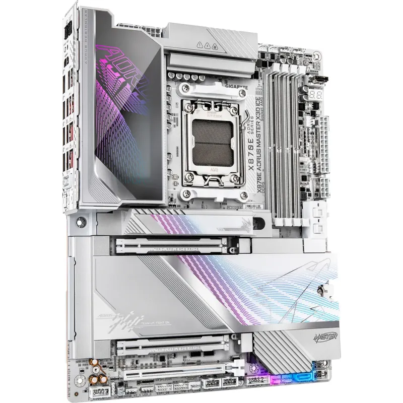 Материнская плата GIGABYTE X870E AORUS MASTER X3D ICE